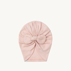 NWT - Cutest ribbed bow hat, 100% organic, Noppies